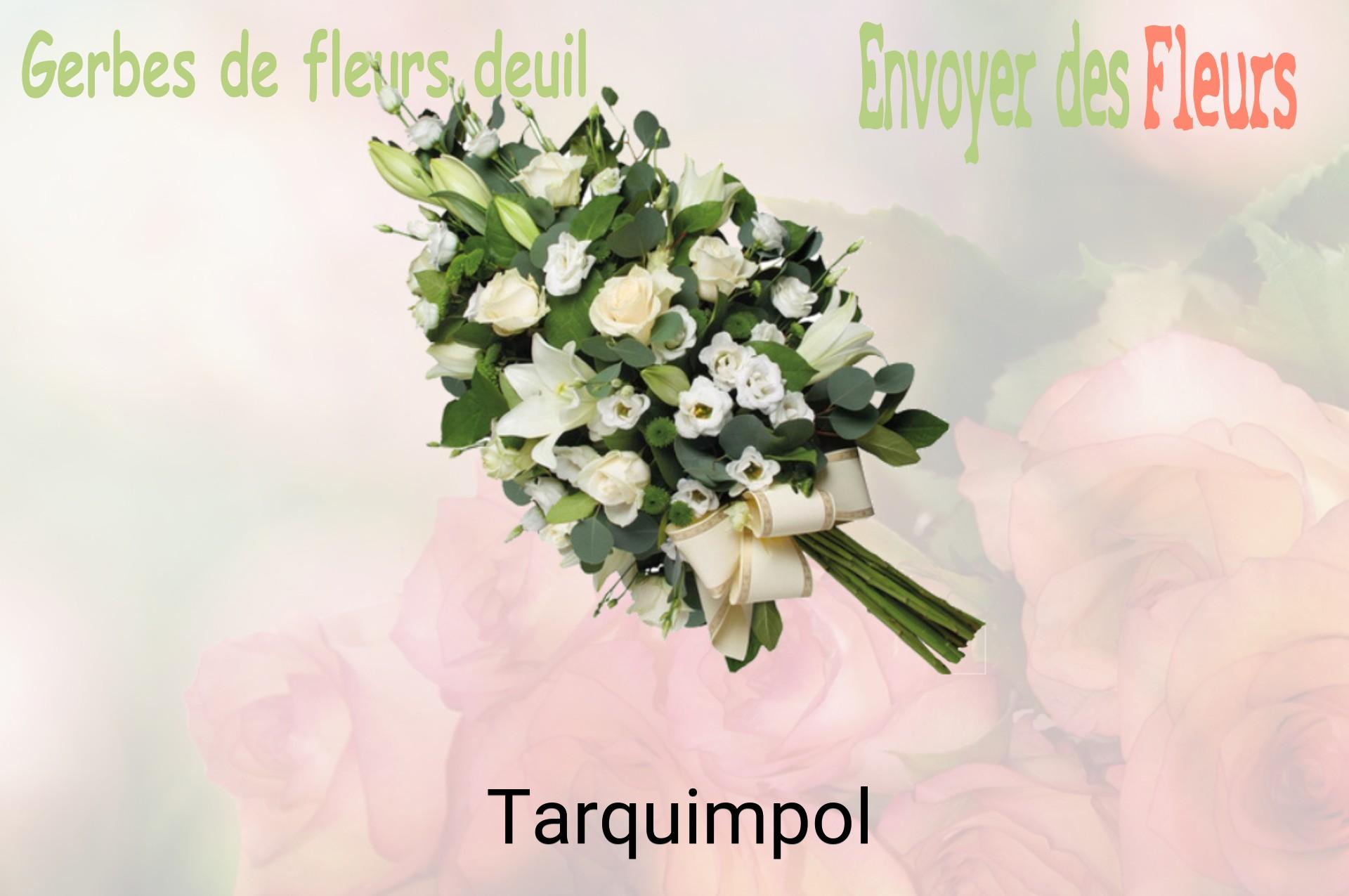 Gerbe de fleurs de deuil livrée à Tarquimpol